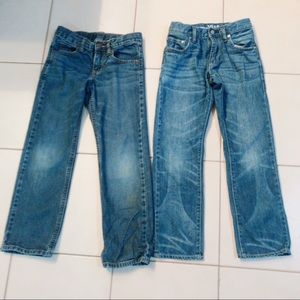 Gap size 8 and Old Navy Jeans size 7